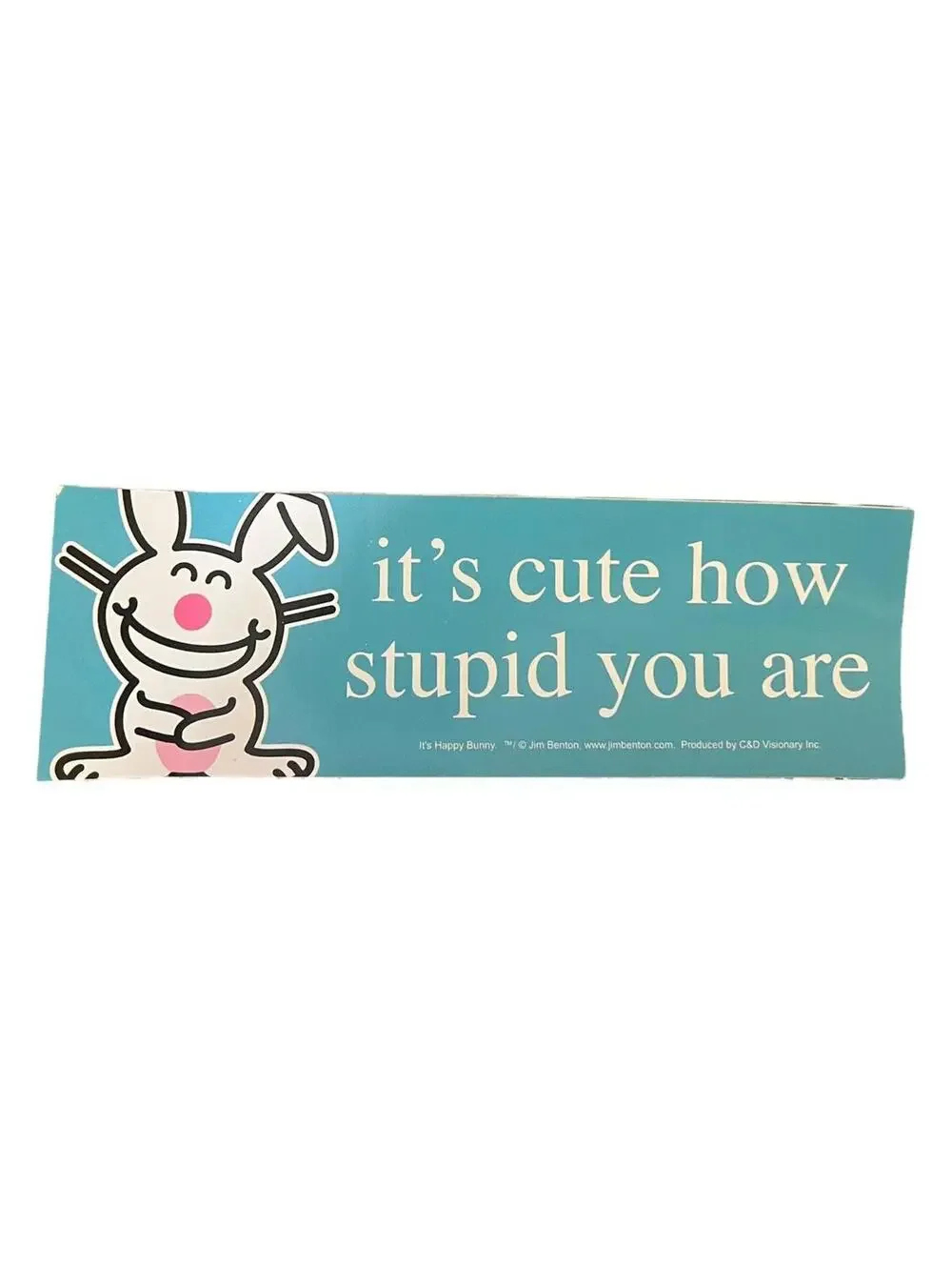 y2k happy bunny stickers